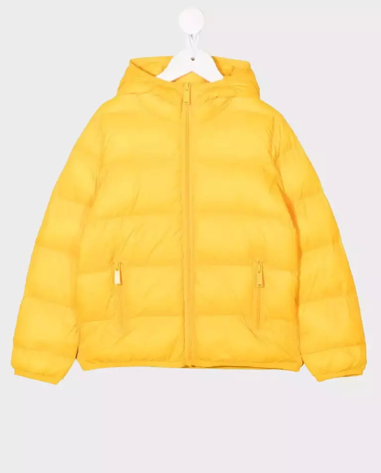 DSQUARED2 KIDS Жовта куртка з капюшоном 4-16 років