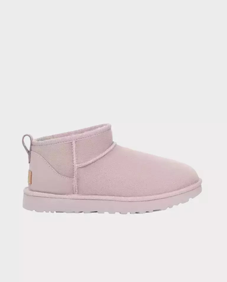 Рожеві сноубутси UGG Classic Ultra Mini