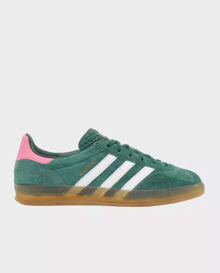 adidas Кросівки adidas Gazelle Indoor Collegiate Green Lucid Pink