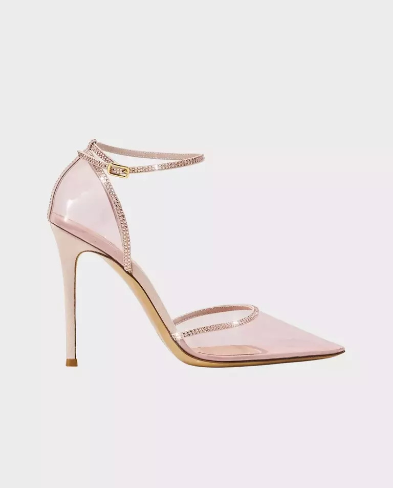 Шпильки GIANVITO ROSSI Pink Crystal Sabin  