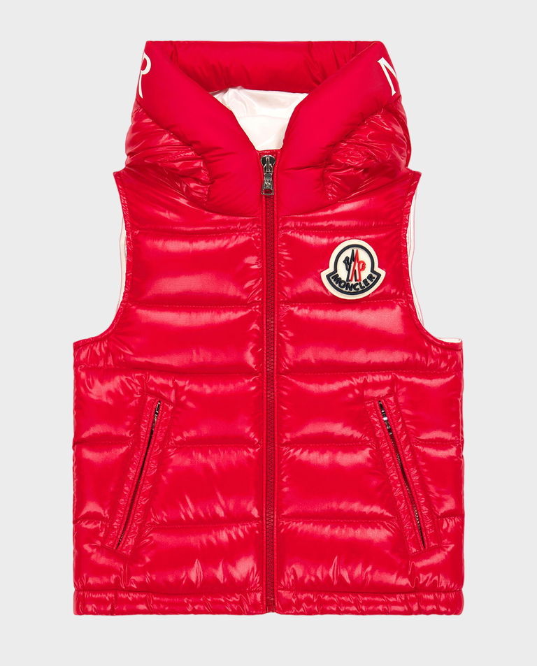 MONCLER KIDS Червоний жилет Montreuil 8-14 років