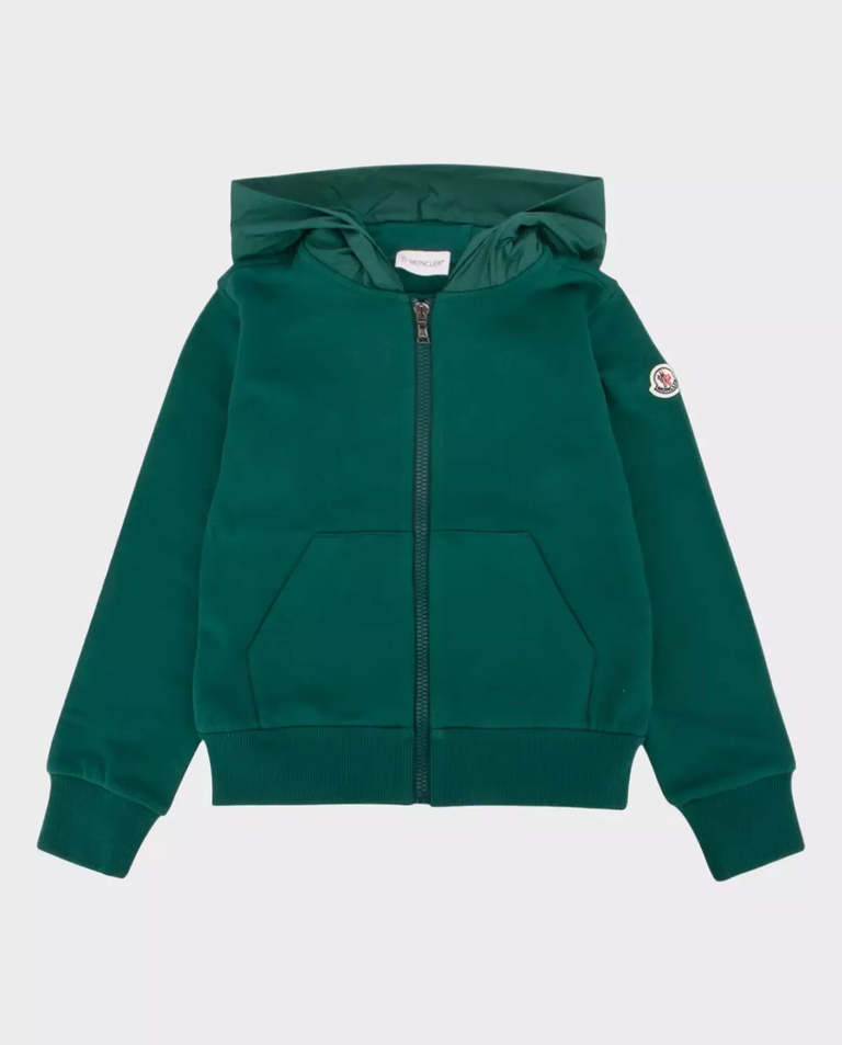 MONCLER KIDS Зеленая толстовка 6-14 лет 