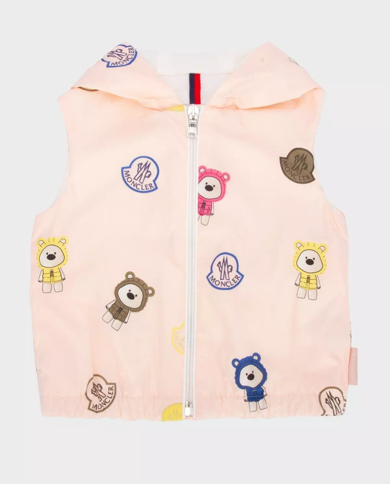 Жилет MONCLER KIDS Pink Ailey 0-18 місяців