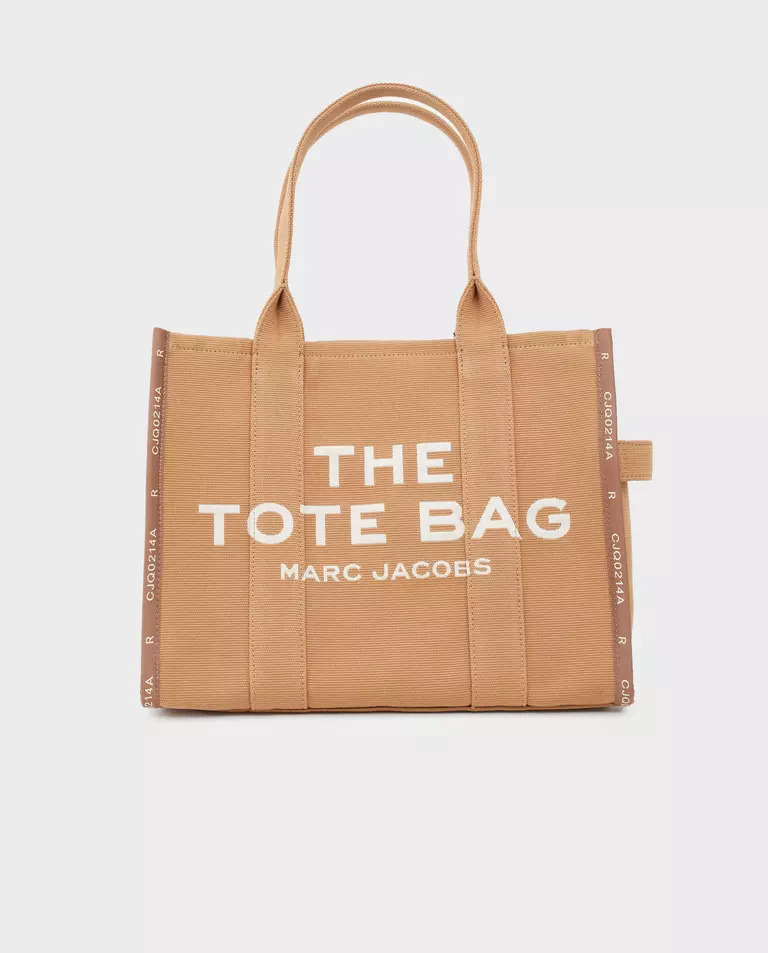 MARC JACOBS Beige The Tote Bag Large Shoulder Bag  