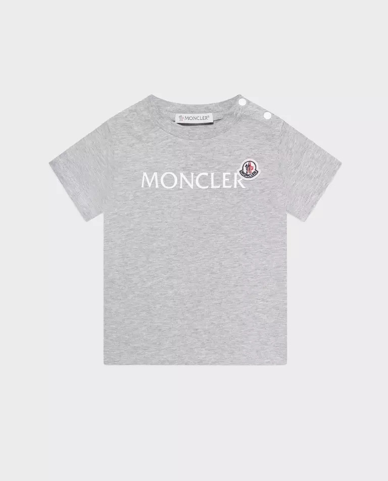 MONCLER KIDS темно-синяя толстовка с логотипом 