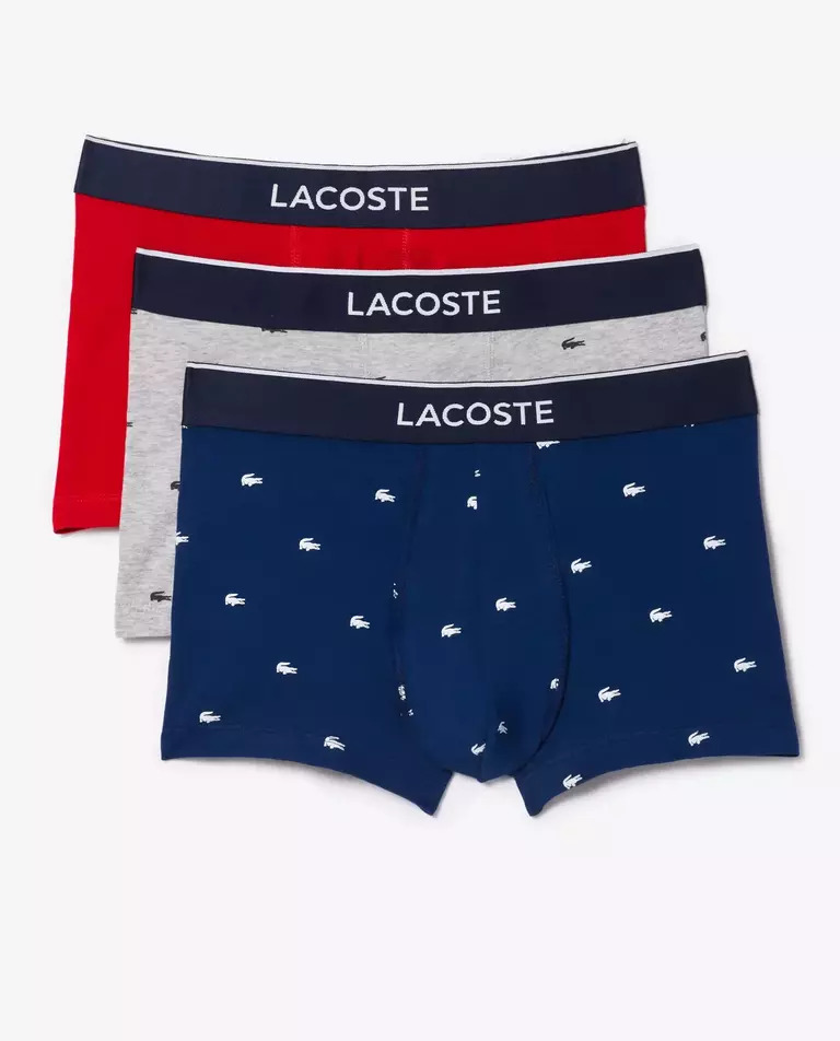 Чоловічі труси-боксери LACOSTE 3 шт.