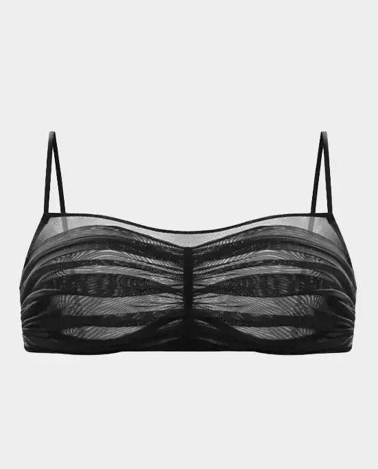 Бюстгальтер з тюлю ZHILYOVA LINGERIE Black Amora