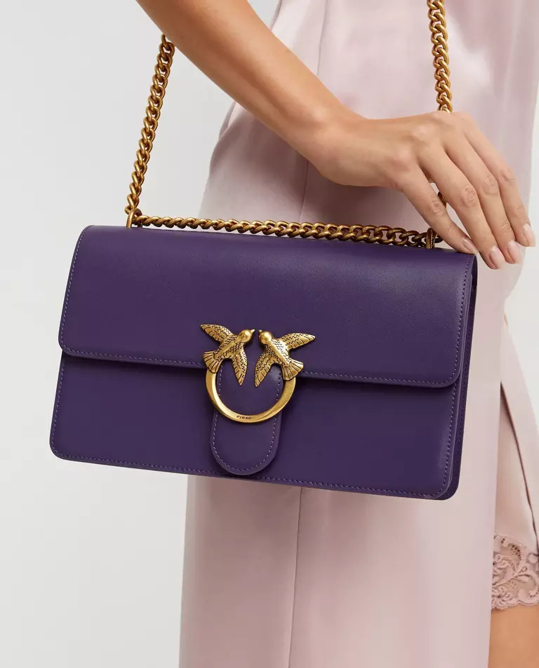 PINKO Purple Love One Класична сумочка PINKO Purple Love One