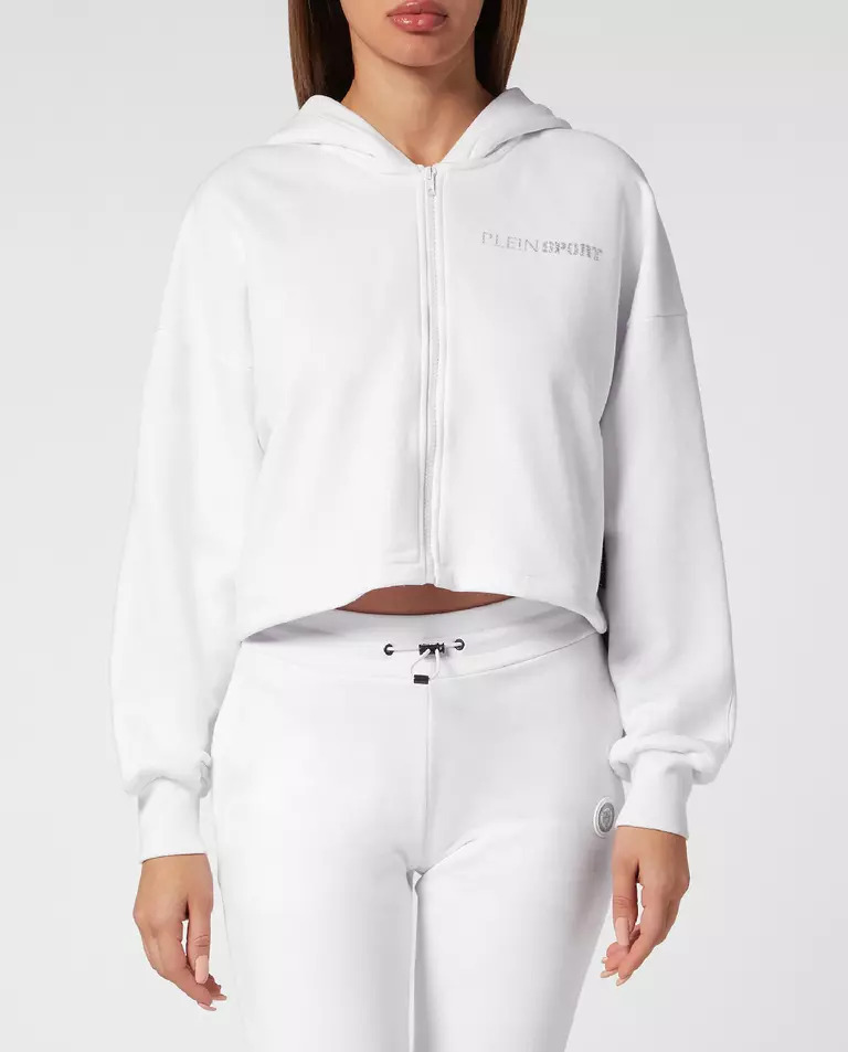 Толстовка PLEIN SPORT White Scratch