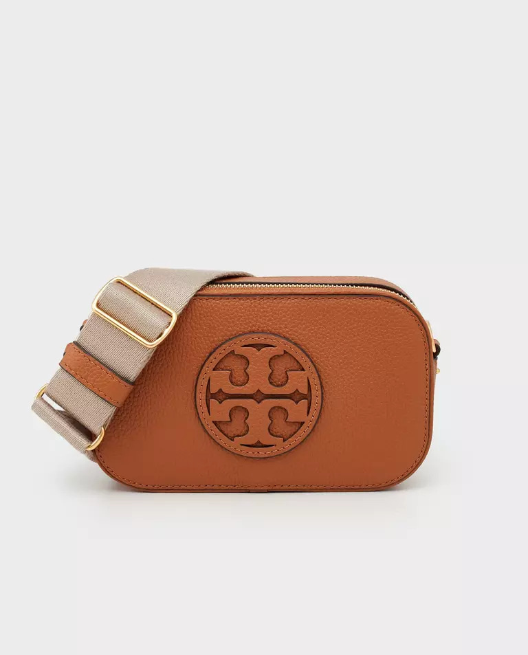 TORY BURCH Коричнева сумка Miller Mini Crossbody