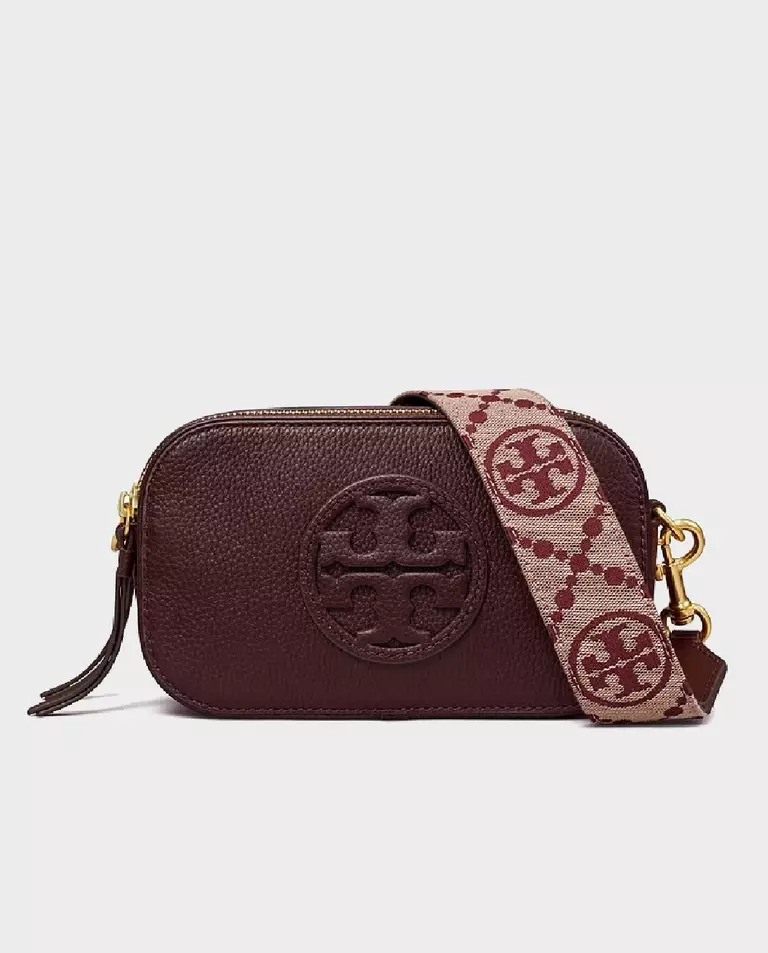 Міні-сумка TORY BURCH Burgundy Miller Mini Crossbody