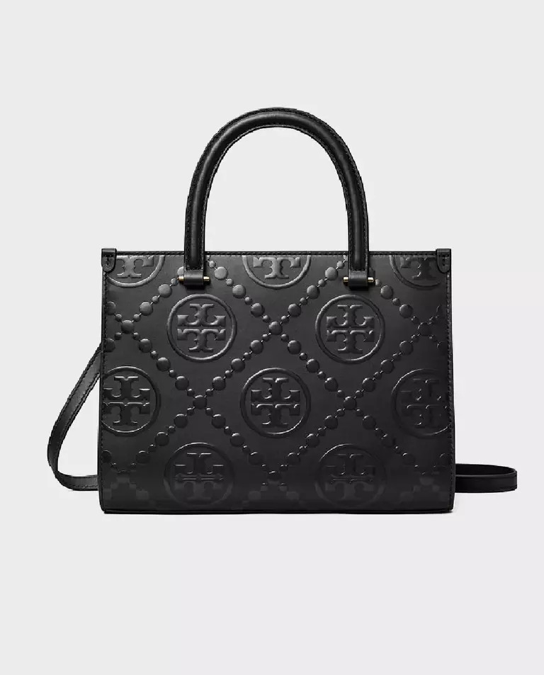 TORY BURCH Чорна сумка з монограмою