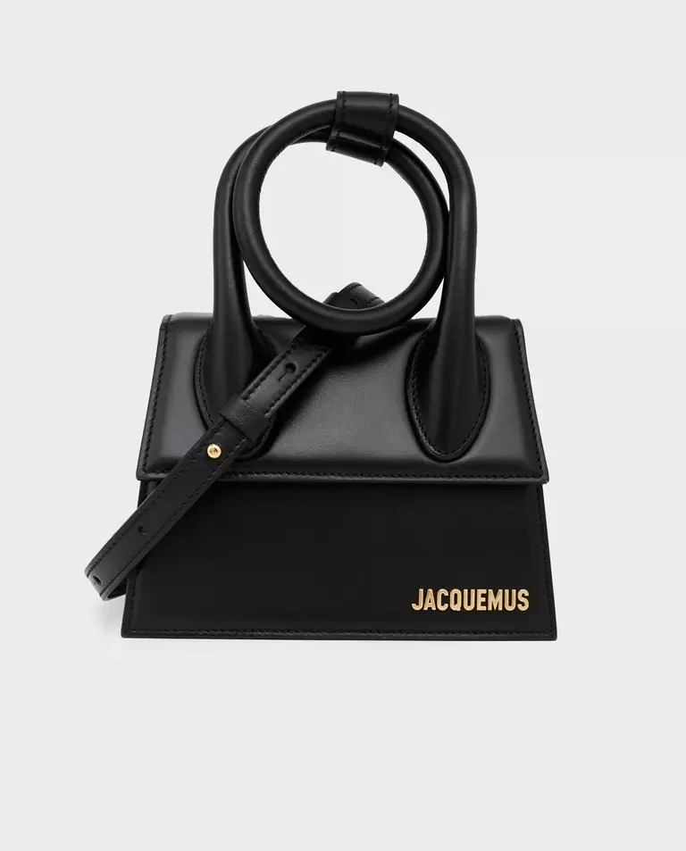 JACQUEMUS Чорна сумка Le Chiquito Noeud