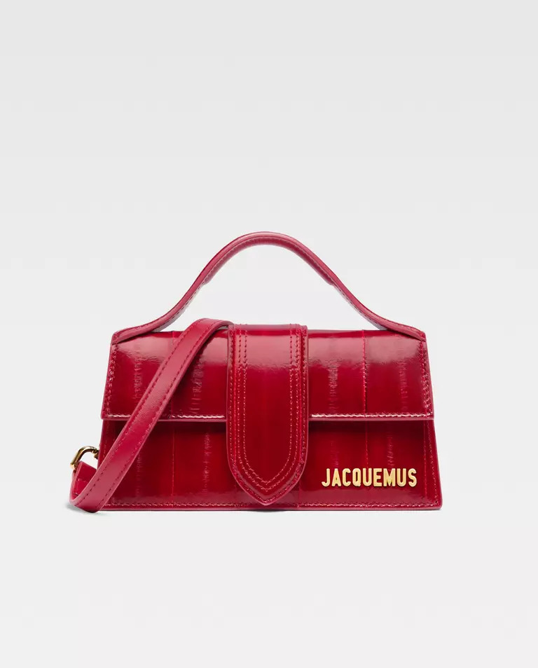 JACQUEMUS Червона сумочка The Bambino