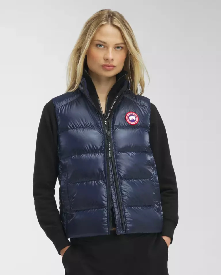 Темно-синій пуховий жилет CANADA GOOSE