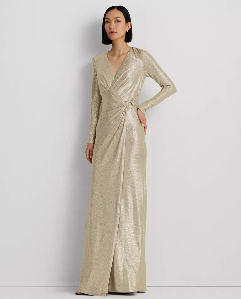 Сукня-максі LAUREN BY RALPH LAUREN Metallic