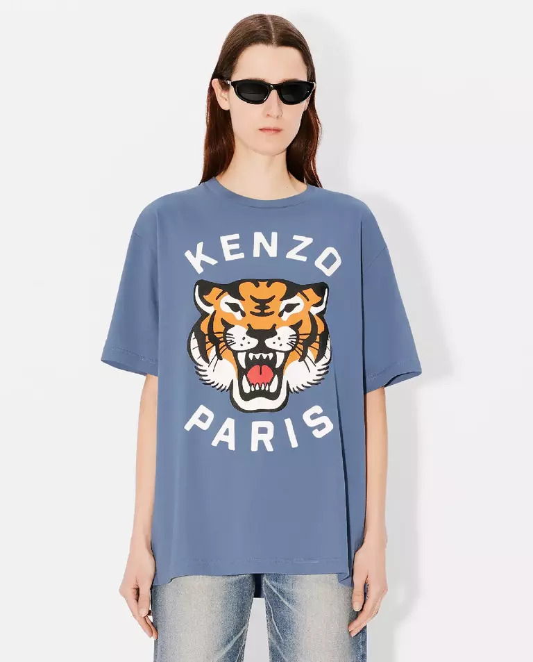 Футболка KENZO Blue Lucky Tiger