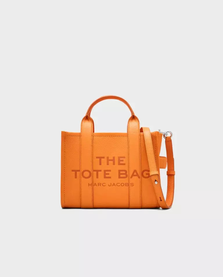 MARC JACOBS Помаранчева сумочка The Small Tote