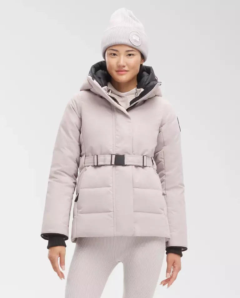 Куртка з поясом CANADA GOOSE Pink McKenna