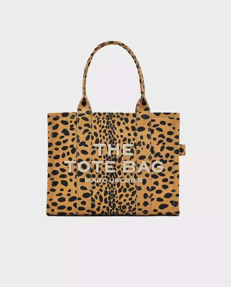 MARC JACOBS Сумка Large Tote з леопардовим принтом