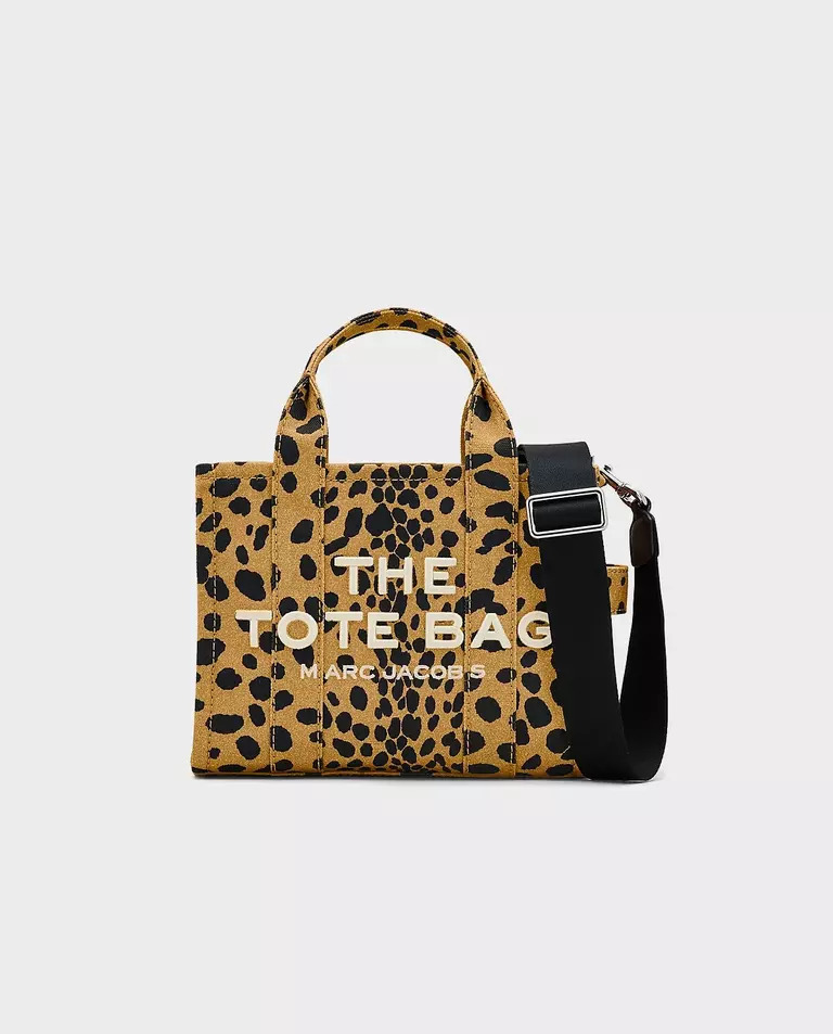 MARC JACOBS Сумка The Cheetah Small Tote з леопардовим принтом