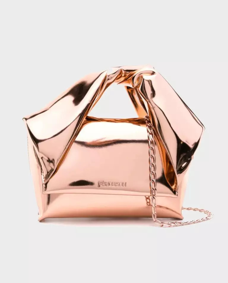 JW ANDERSON Сумочка Twister Metallic маленька