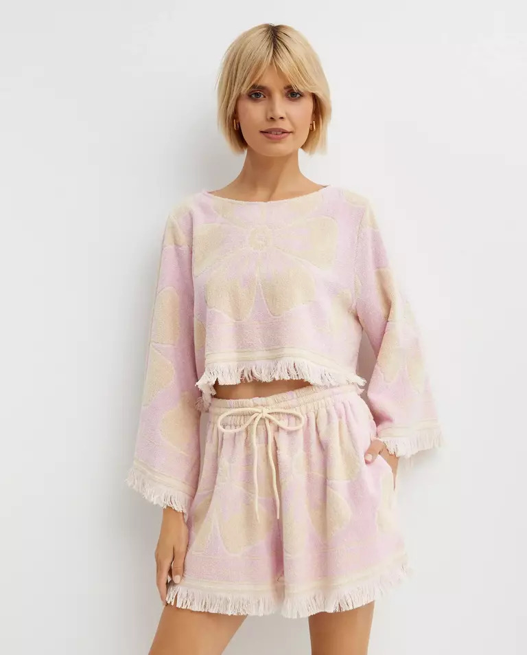 Блузка ZIMMERMANN Pink Pop