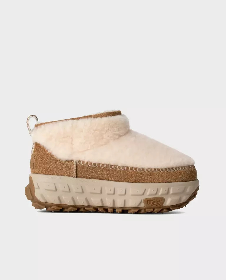 Снігові чоботи UGG Beige Venture Daze Ultra Mini