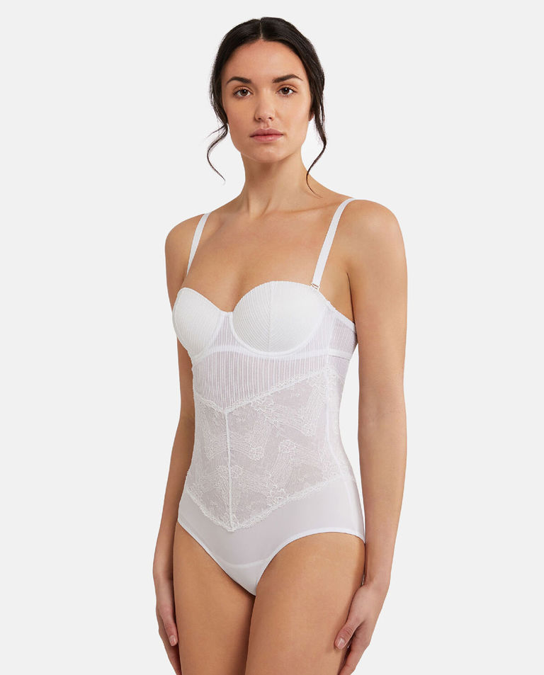 Боді WOLFORD White Venus