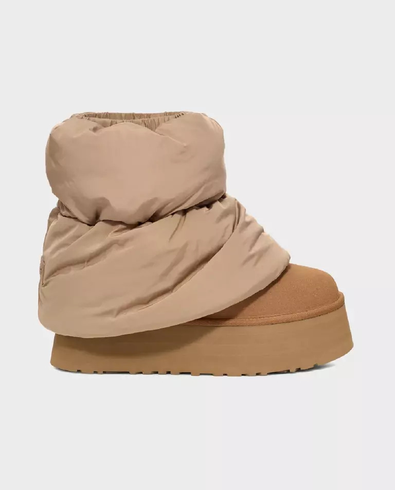 Коричневі чоботи UGG Classic Mini Dipper