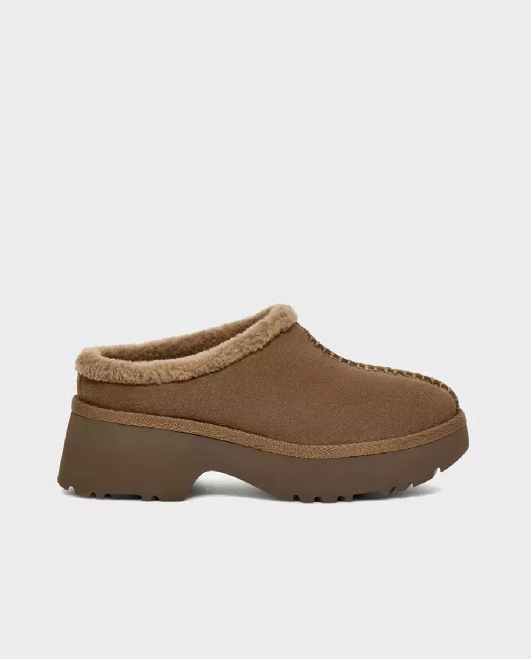 UGG Темно-коричневі сабо New Heights Cozy Clogs