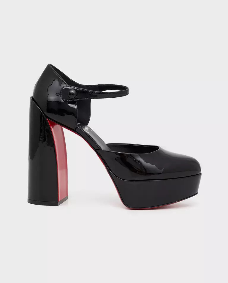 Черные туфли на каблуке Movida MJ от CHRISTIAN LOUBOUTIN