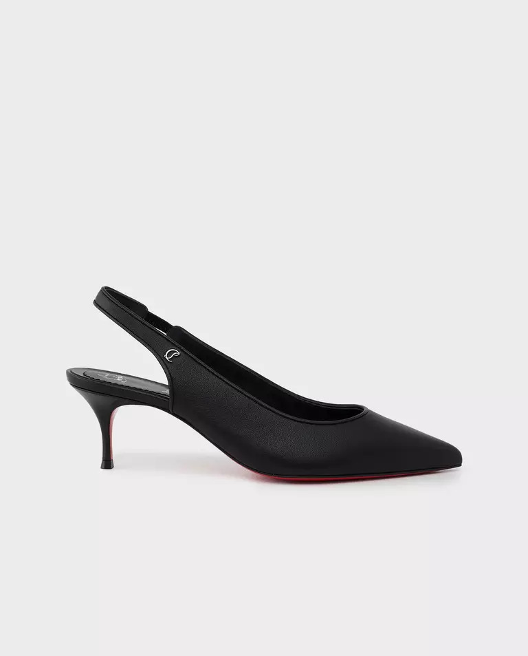 Чорні спортивні туфлі Kate Slingback від CHRISTIAN LOUBOUTIN