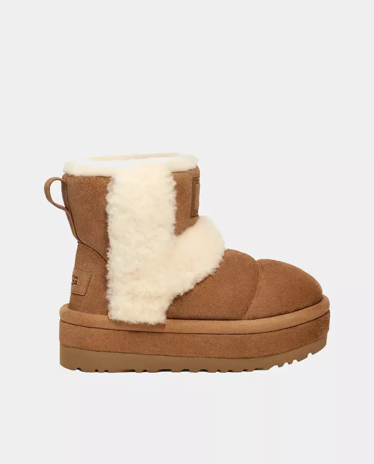 Снігові чоботи UGG Caramel Classic Chillapeak