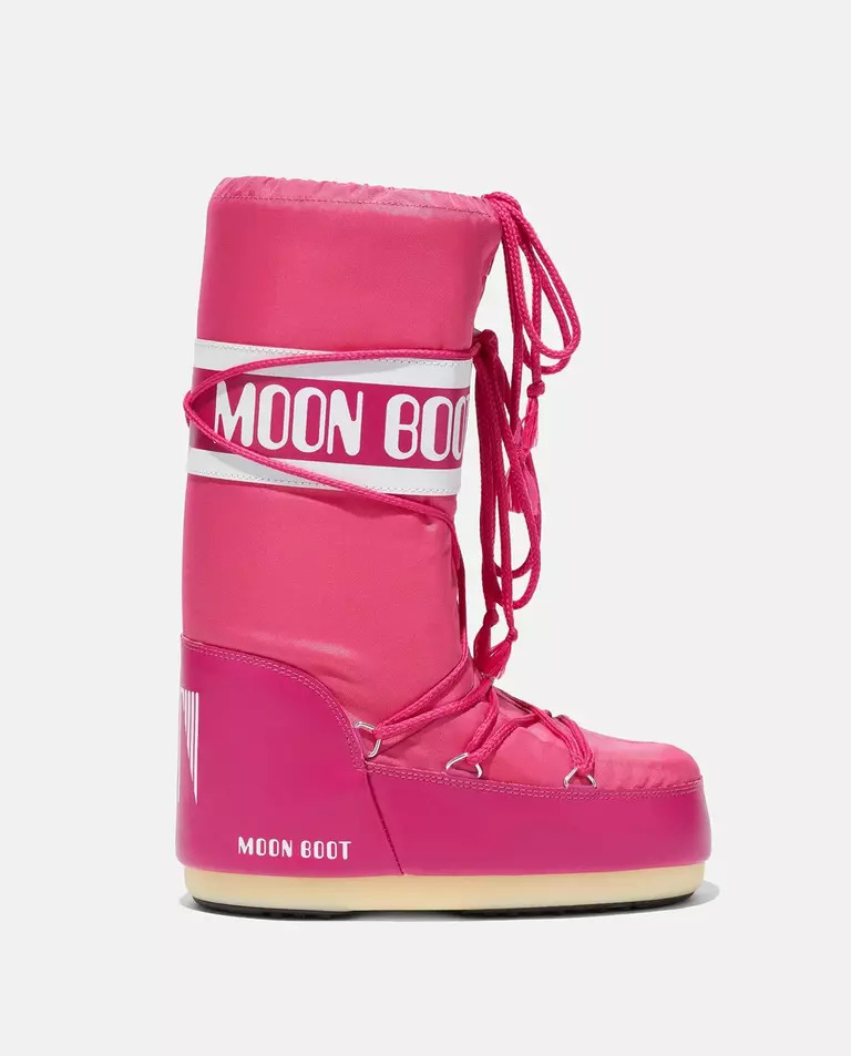 Сапоги для снега MOON BOOT Pink Icon 