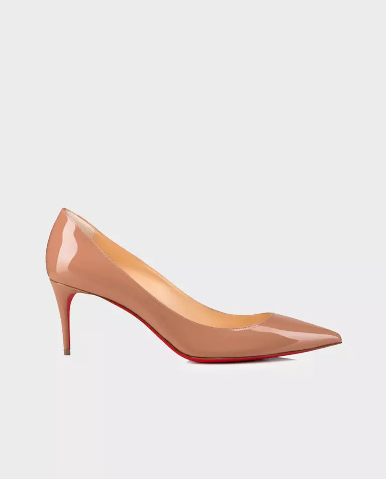 CHRISTIAN LOUBOUTIN Бежеві шпильки Kate 7 см