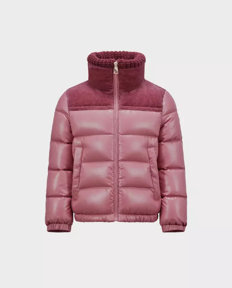 MONCLER KIDS Audrieu Teddy пуховик 