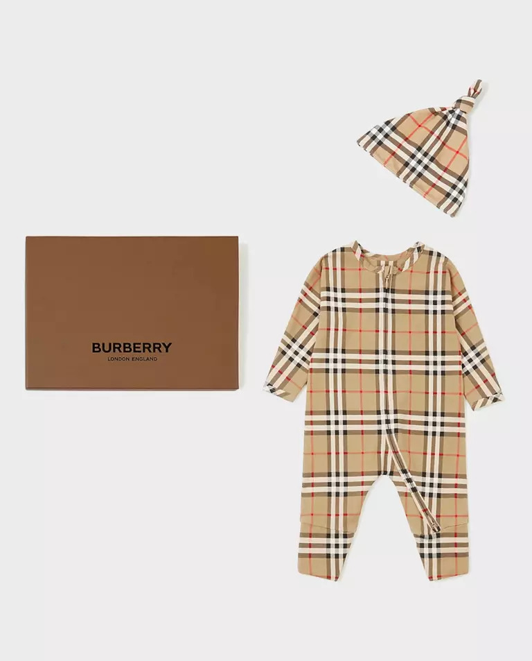 Комплект одягу для сну BURBERRY CHILDREN 0-2 роки