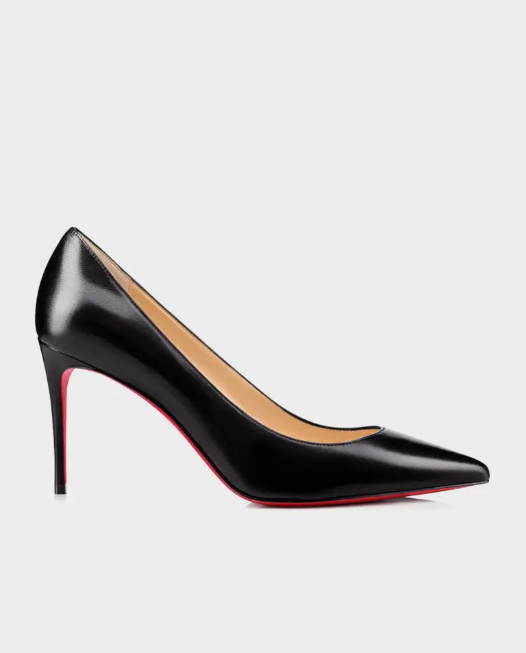 CHRISTIAN LOUBOUTIN Чорні шпильки Kate 8 см