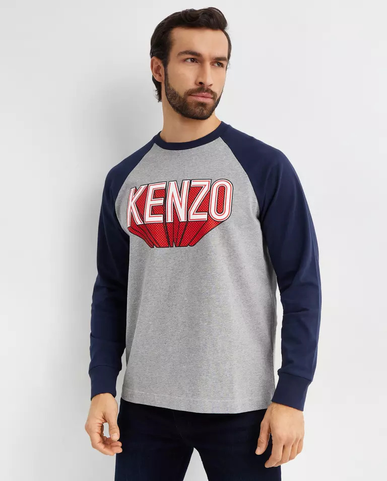 Бавовняна футболка з логотипом KENZO