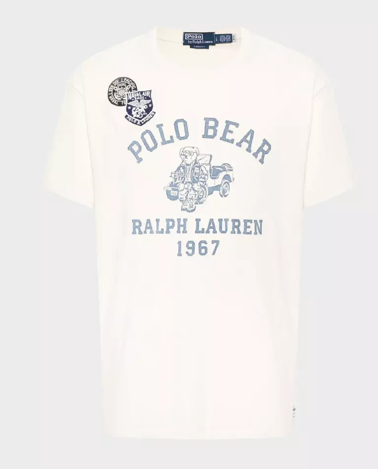 RALPH LAUREN Футболка из принтованного хлопка 