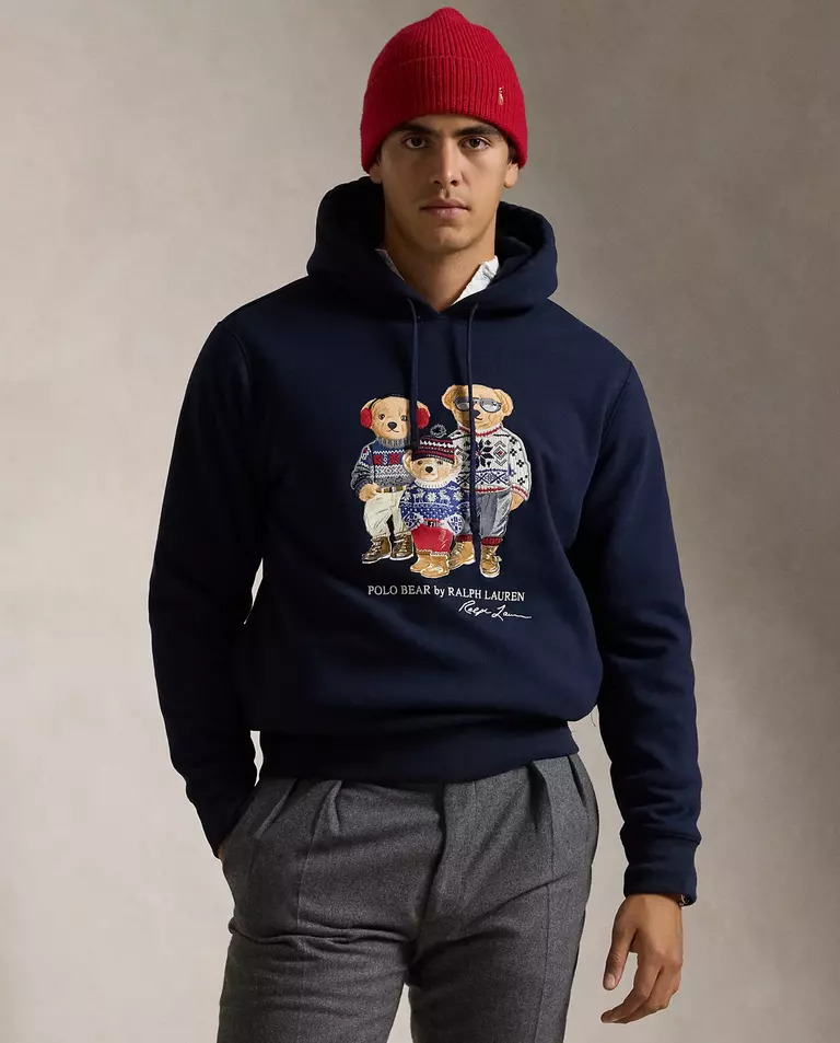 Толстовка RALPH LAUREN Polo Bear Family Fleece Hoodie 