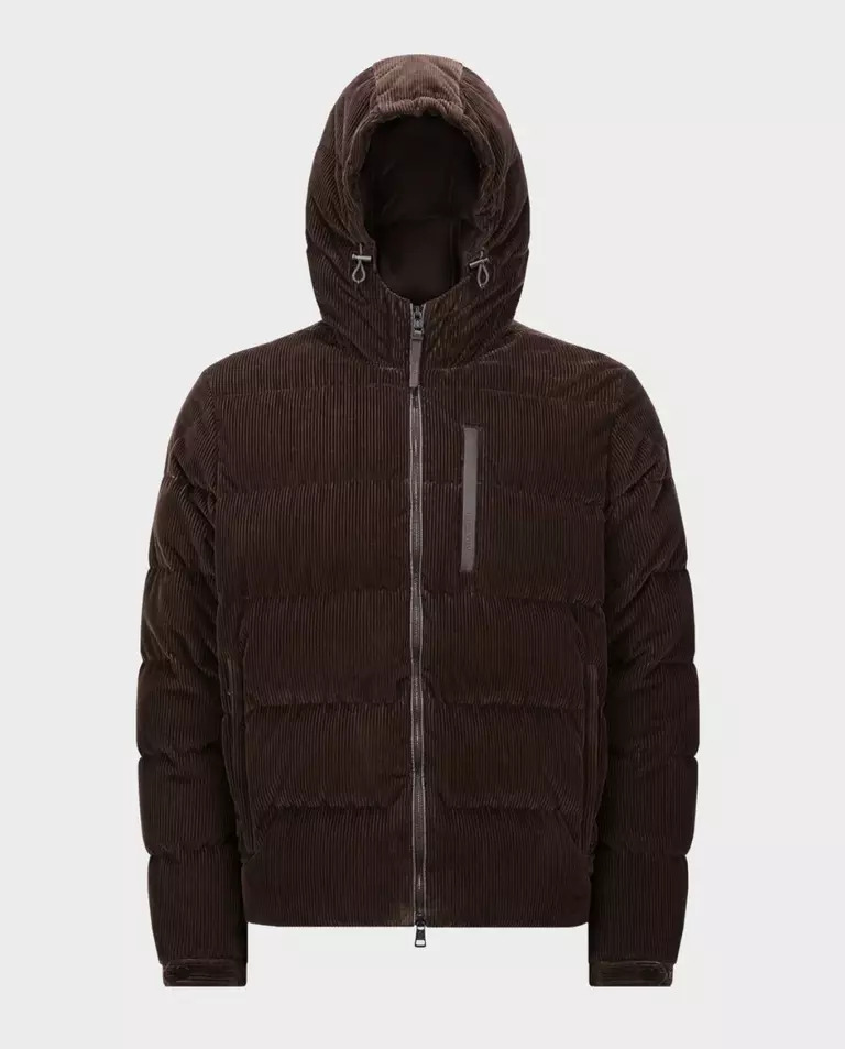 MONCLER Черная лыжная куртка 