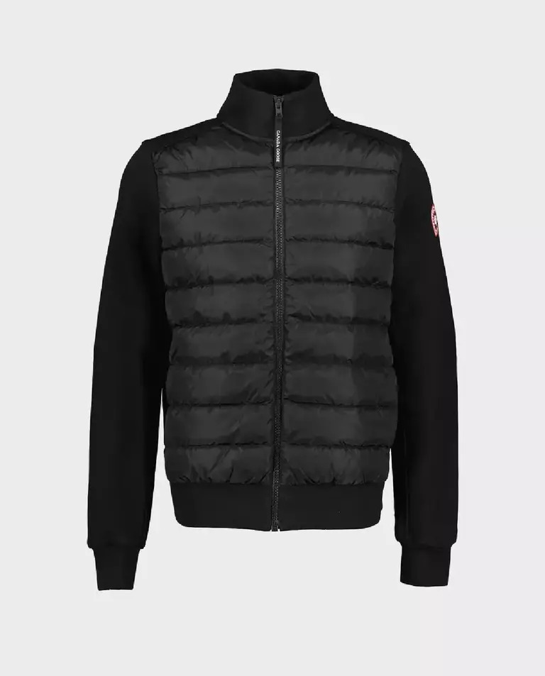 CANADA GOOSE Чорна куртка HyBridge Huron Jacket