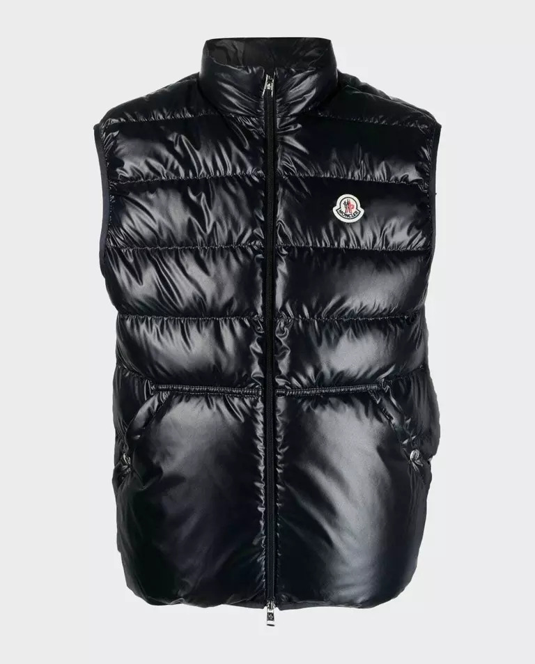 MONCLER Стеганый пуховый жилет 