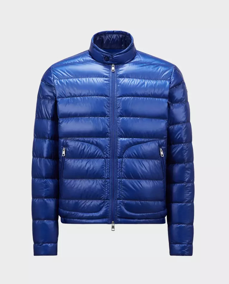 MONCLER Синя пухова куртка MONCLER