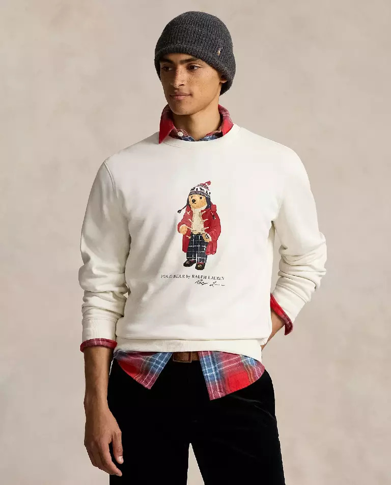 Толстовка из флиса RALPH LAUREN Polo Bear 