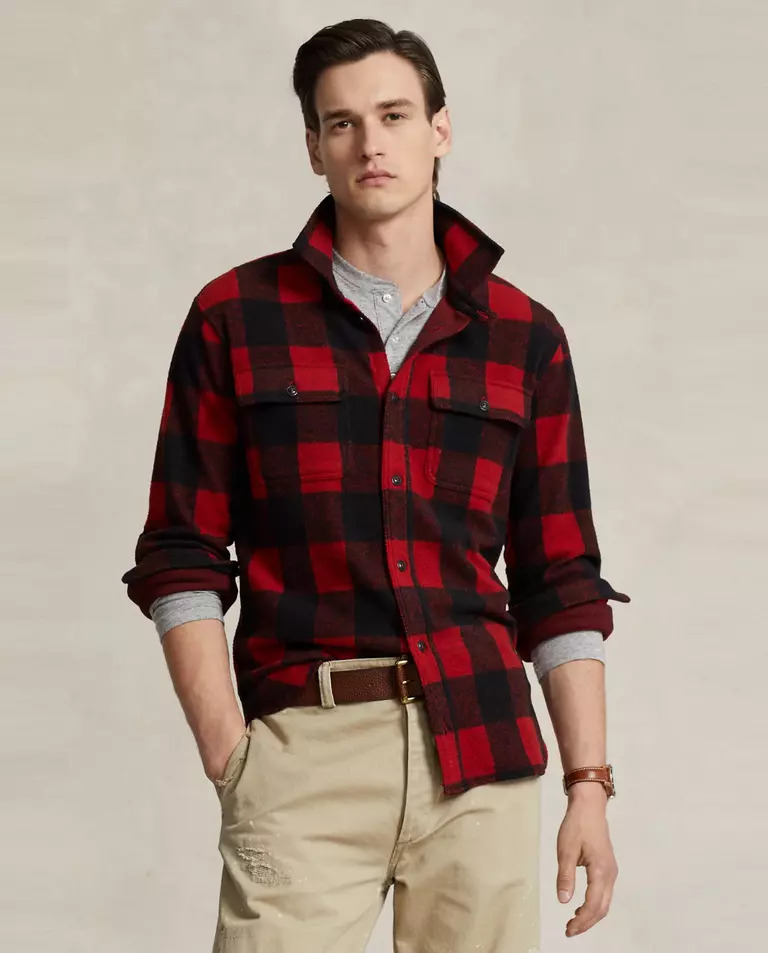 Сорочка RALPH LAUREN Flannel Card Classic Fit