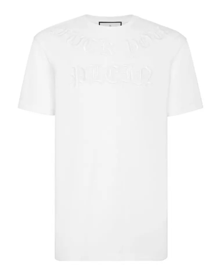 Готическая футболка PHILIPP PLEIN White SS