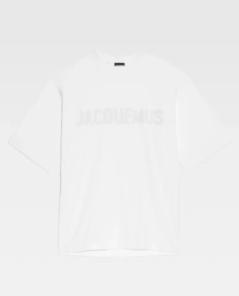 Белая футболка JACQUEMUS Typo 